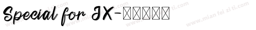 Special for JX字体转换